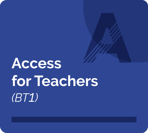 Access for Teachers (BT1) aftbt1
